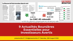 9 Actualités Boursières Essentielles pour Investisseurs Avertis