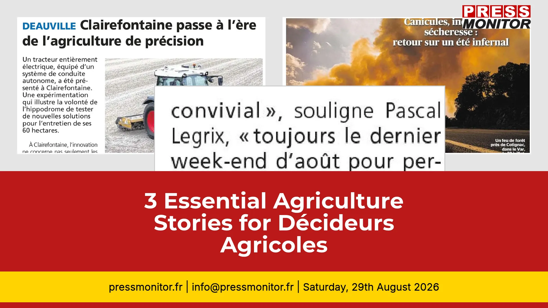 3 Essential Agriculture Stories for Décideurs Agricoles