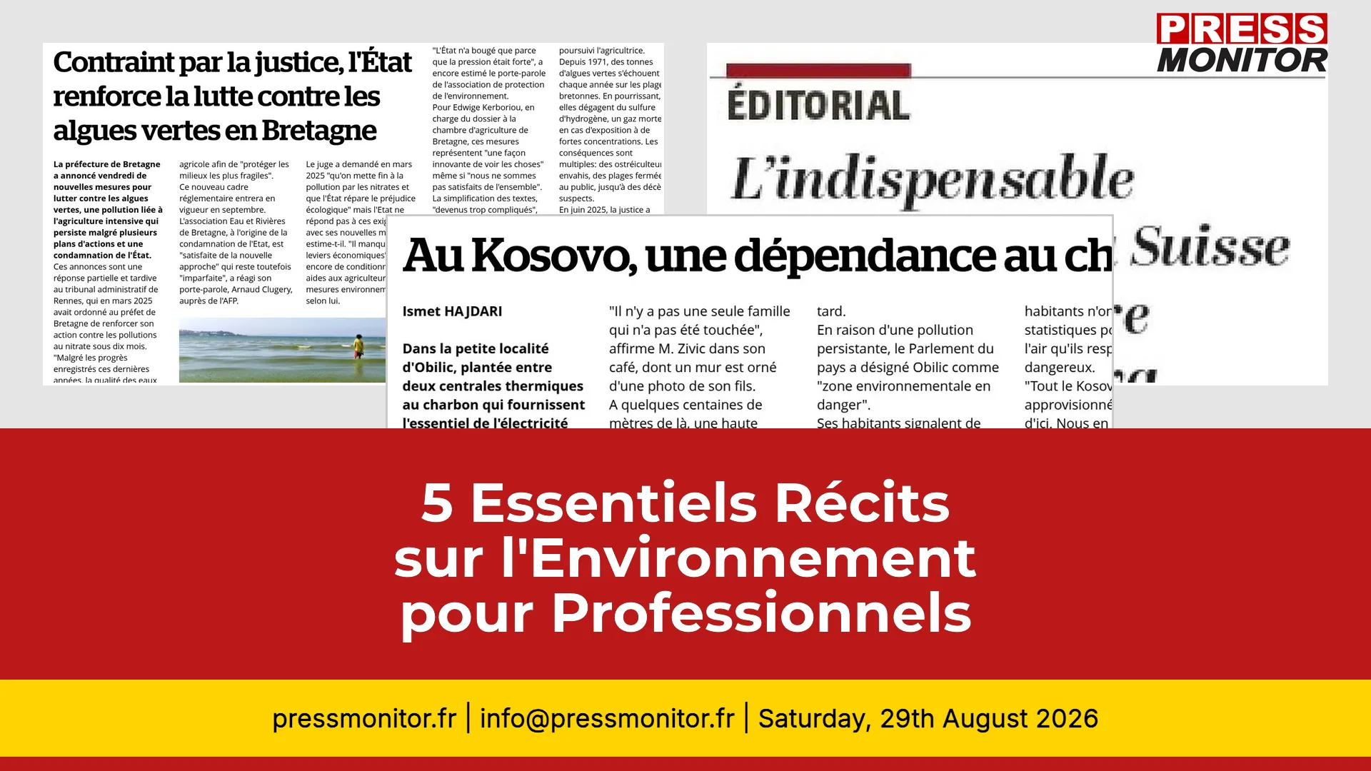 5 Essentiels Récits sur l'Environnement pour Professionnels