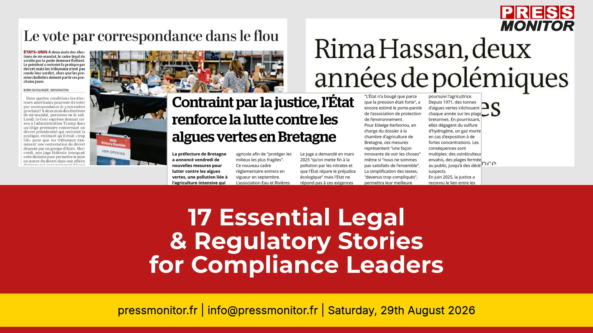 17 Essential Legal & Regulatory Stories for Compliance Leaders
