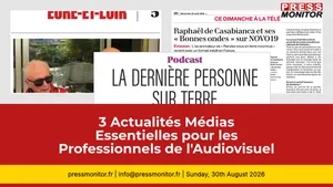 3 Actualités Médias Essentielles pour les Professionnels de l'Audiovisuel