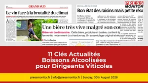 11 Clés Actualités Boissons Alcoolisées pour Dirigeants Viticoles
