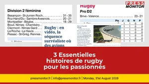 3 Essentielles histoires de rugby pour les passionnés