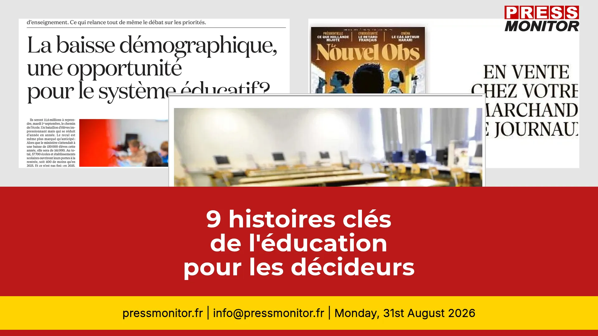 9 histoires clés de l'éducation pour les décideurs
