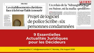 9 Essentielles Actualités Juridiques et Réglementaires pour les Décideurs