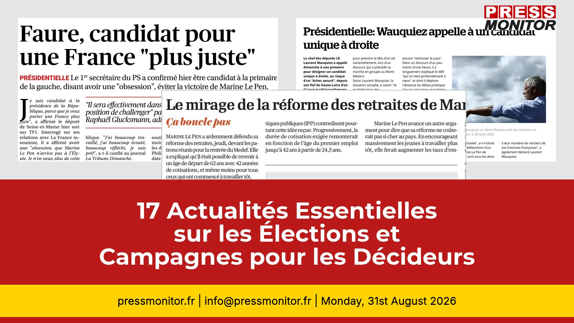 17 Actualités Essentielles sur les Élections et Campagnes pour les Décideurs