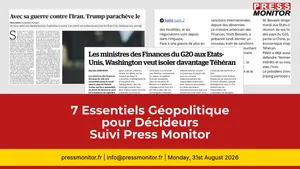 7 Essentiels Géopolitique pour Décideurs