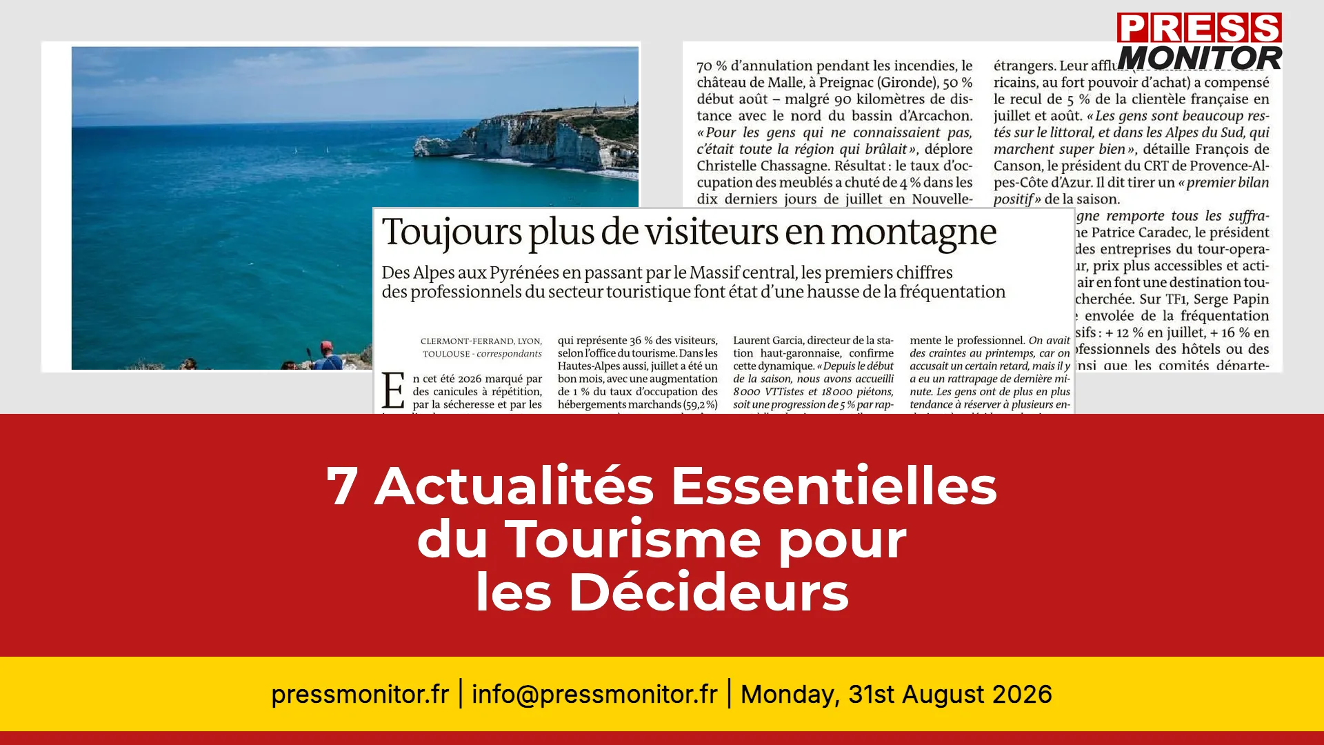 7 Actualités Essentielles du Tourisme pour les Décideurs