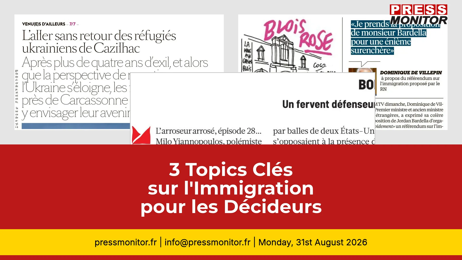 3 Topics Clés sur l'Immigration en France pour les Décideurs