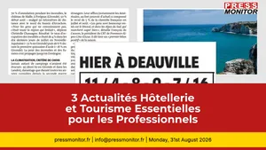 3 Actualités Hôtellerie et Tourisme Essentielles pour les Professionnels