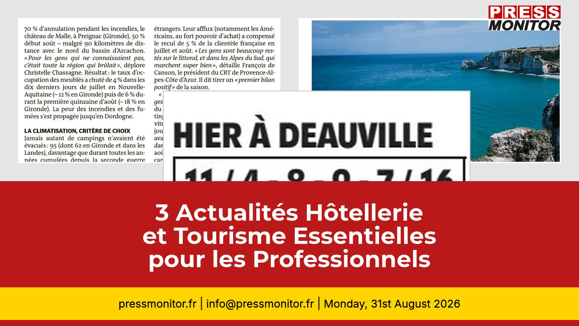 3 Actualités Hôtellerie et Tourisme Essentielles pour les Professionnels