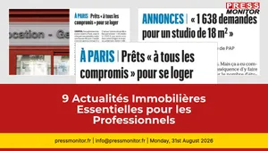 9 Actualités Immobilières Essentielles pour les Professionnels