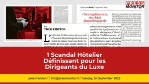 1 Scandal Hôtelier Définissant pour les Dirigeants du Luxe
