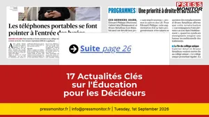 17 Actualités Clés sur l'Éducation pour les Décideurs