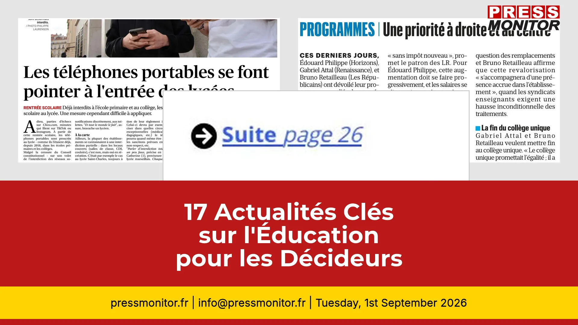 17 Actualités Clés sur l'Éducation pour les Décideurs
