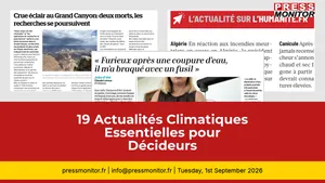 19 Actualités Climatiques Essentielles pour Décideurs