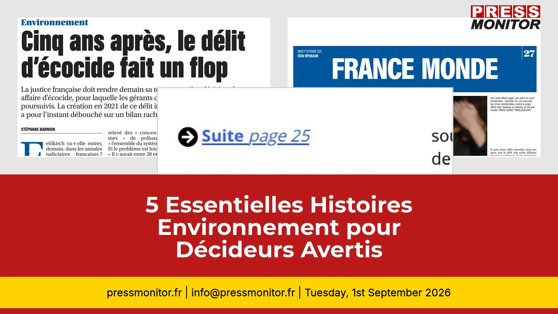 5 Essentielles Histoires Environnement pour Décideurs Avertis
