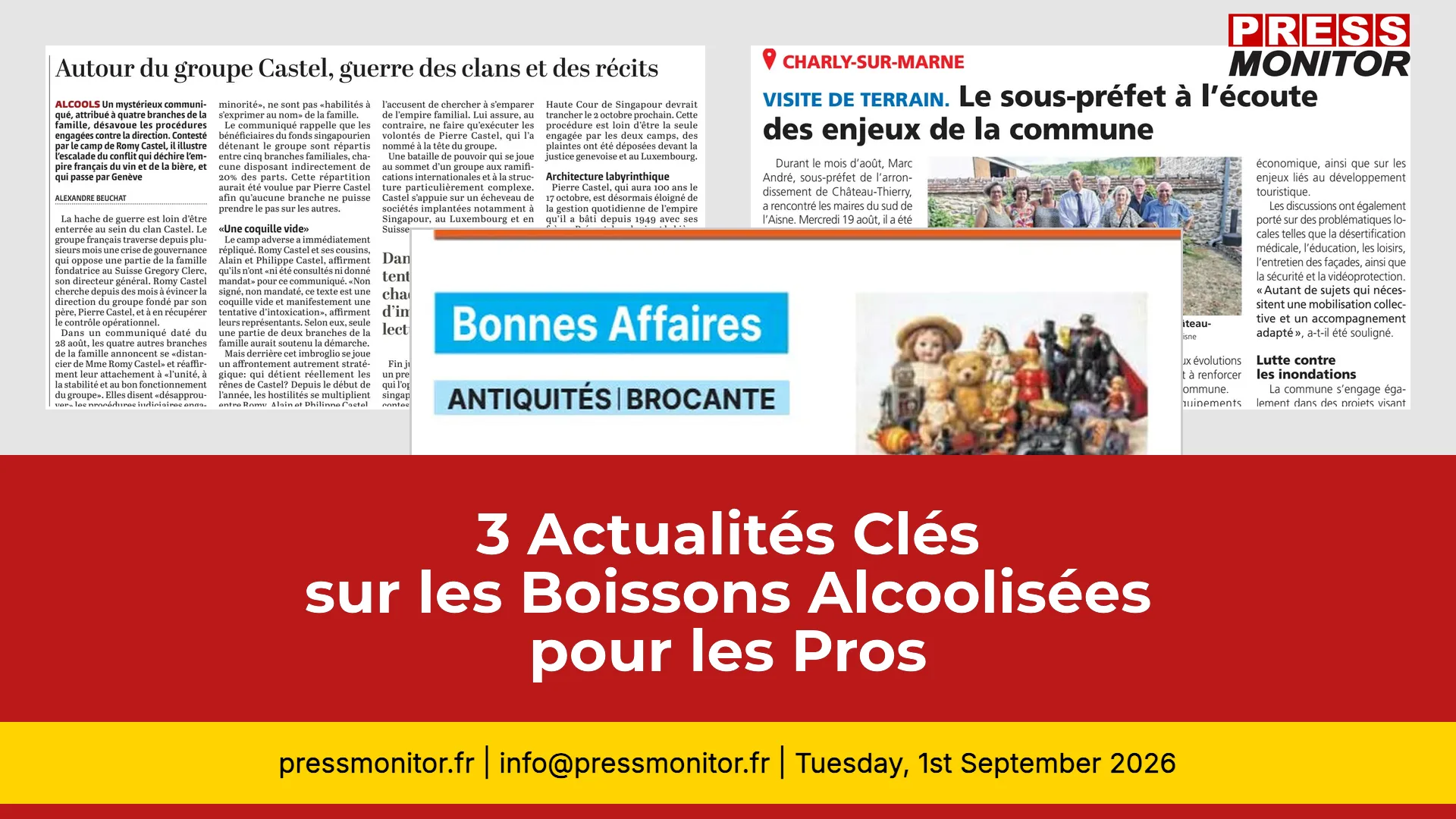 3 Actualités Clés sur les Boissons Alcoolisées pour les Pros