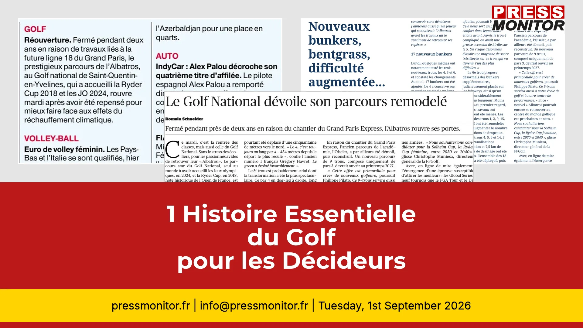 1 Histoire Essentielle du Golf pour les Décideurs