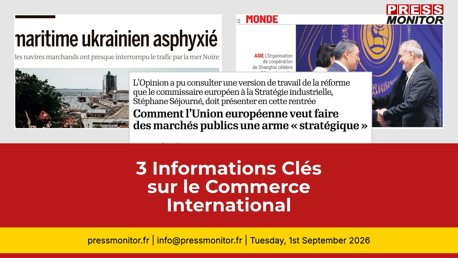 3 Informations Clés sur le Commerce International