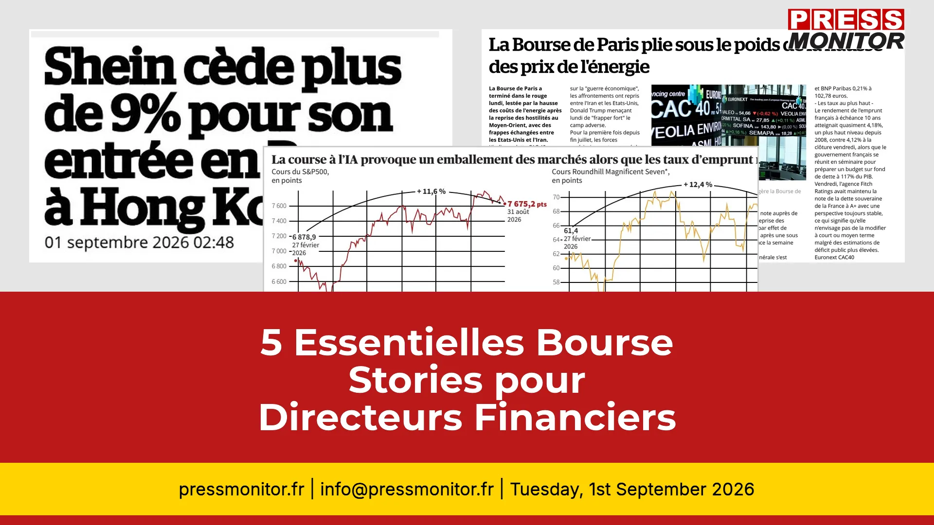 5 Essentielles Bourse Stories pour Directeurs Financiers