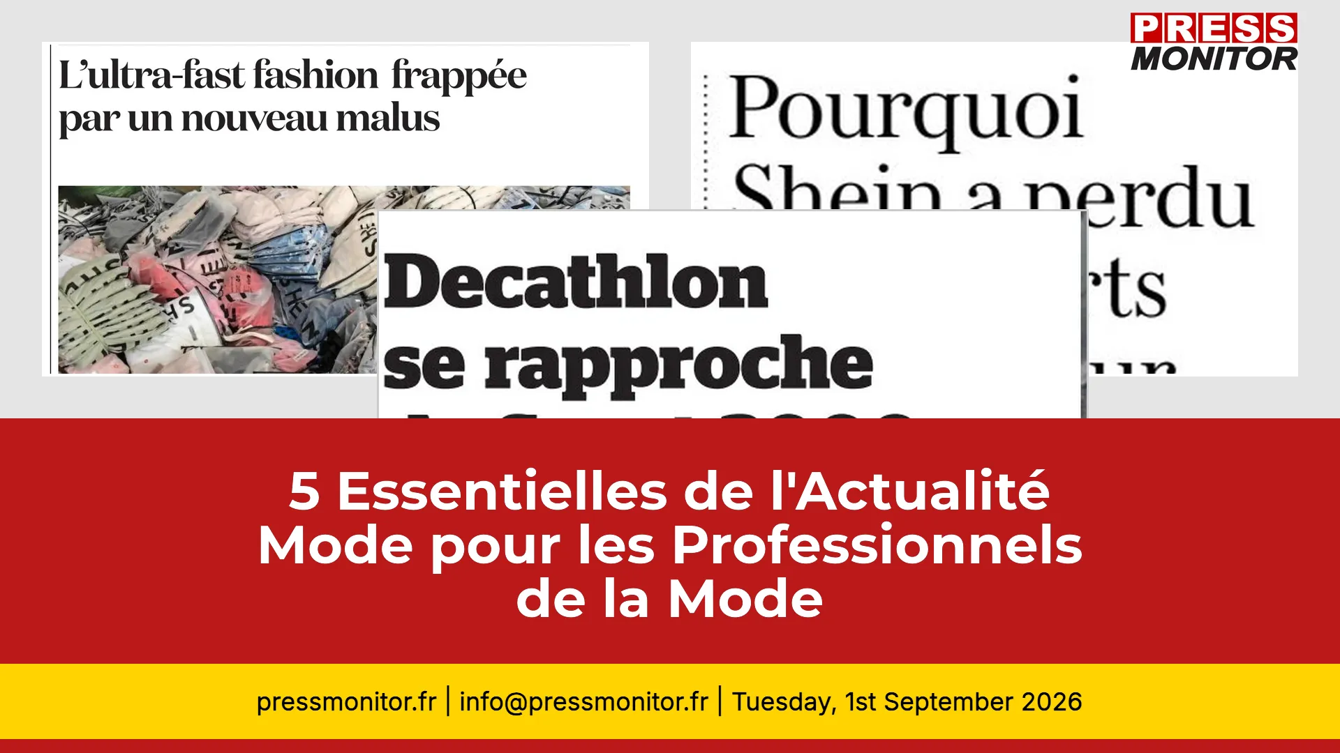 5 Essentielles de l'Actualité Mode pour les Professionnels de la Mode