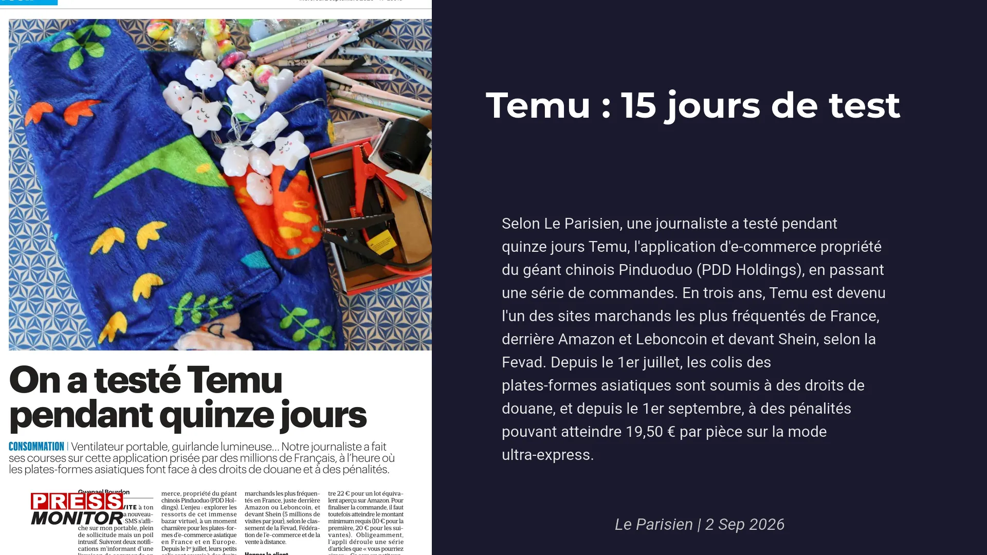 1 Histoire Clé du Retail & Consommation pour les Dirigeants