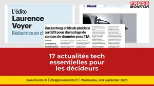 17 actualités tech essentielles pour les décideurs