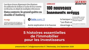 5 histoires essentielles de l'immobilier pour les investisseurs