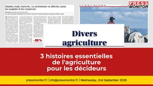 3 histoires essentielles de l'agriculture pour les décideurs