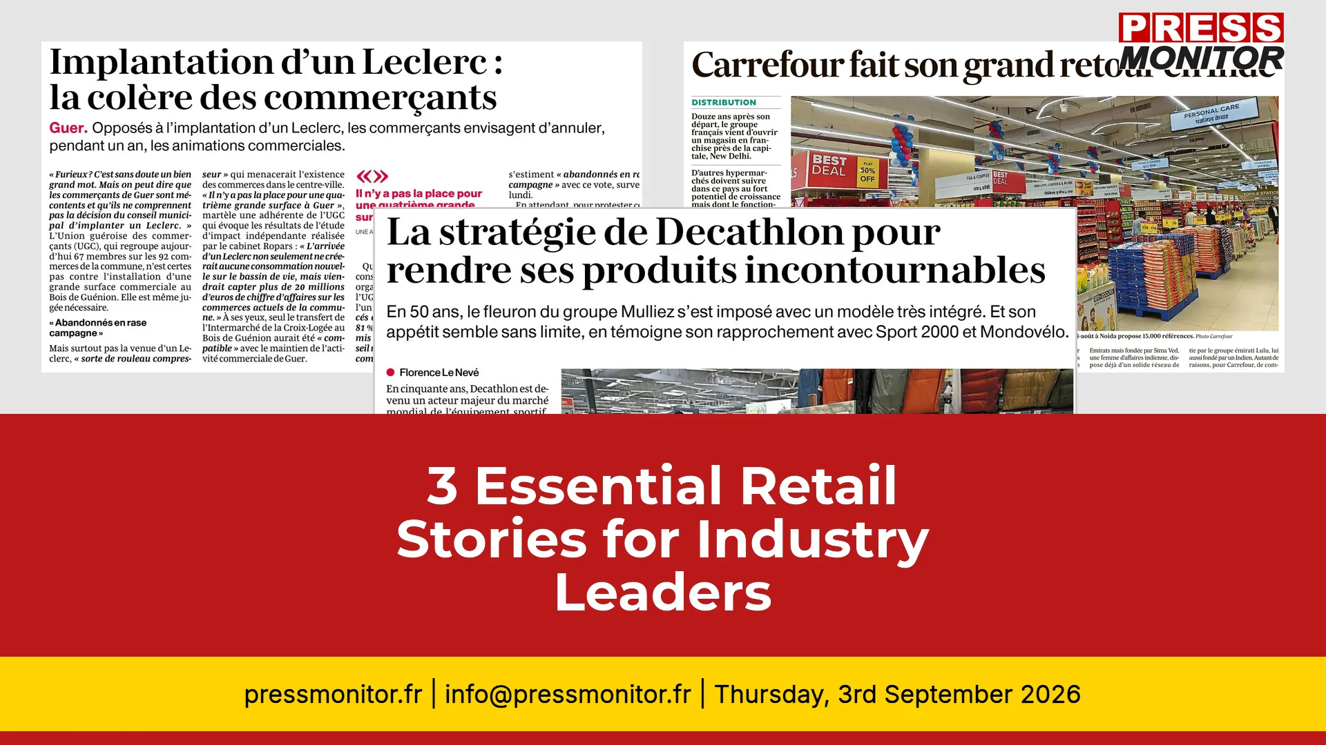 3 Essential Retail Stories for Industry Leaders