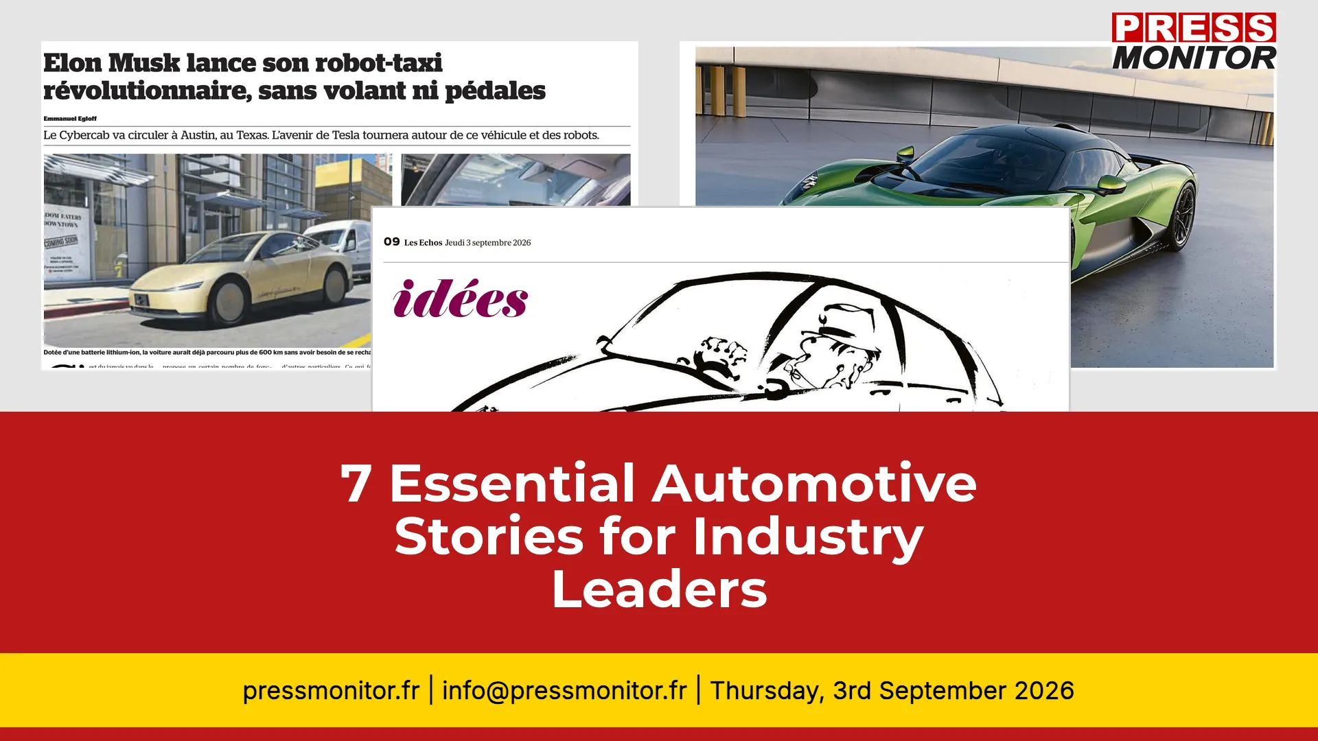 7 Essential Automotive Stories for Industry Leaders