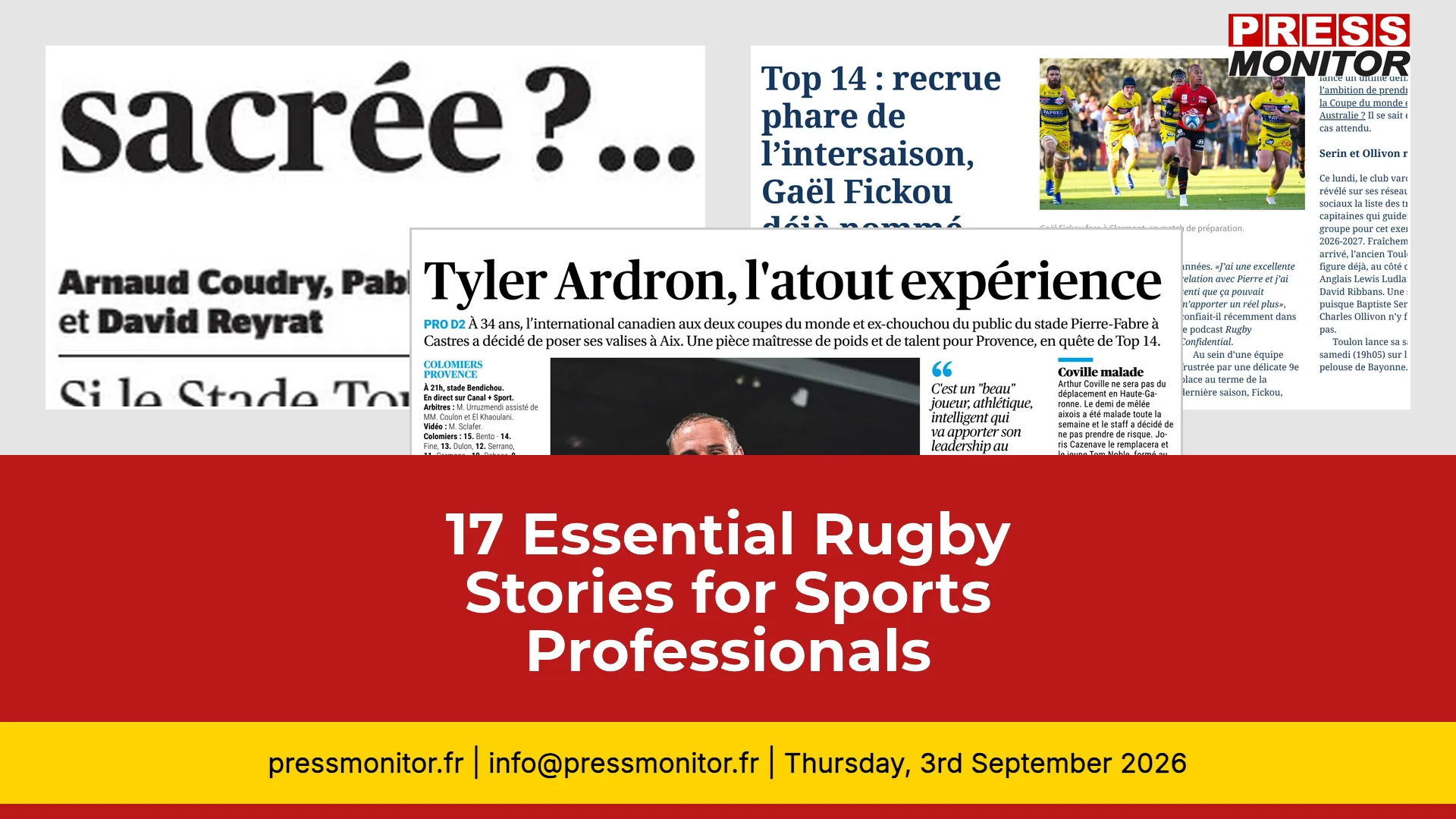 17 Essential Rugby Stories for Sports Professionals