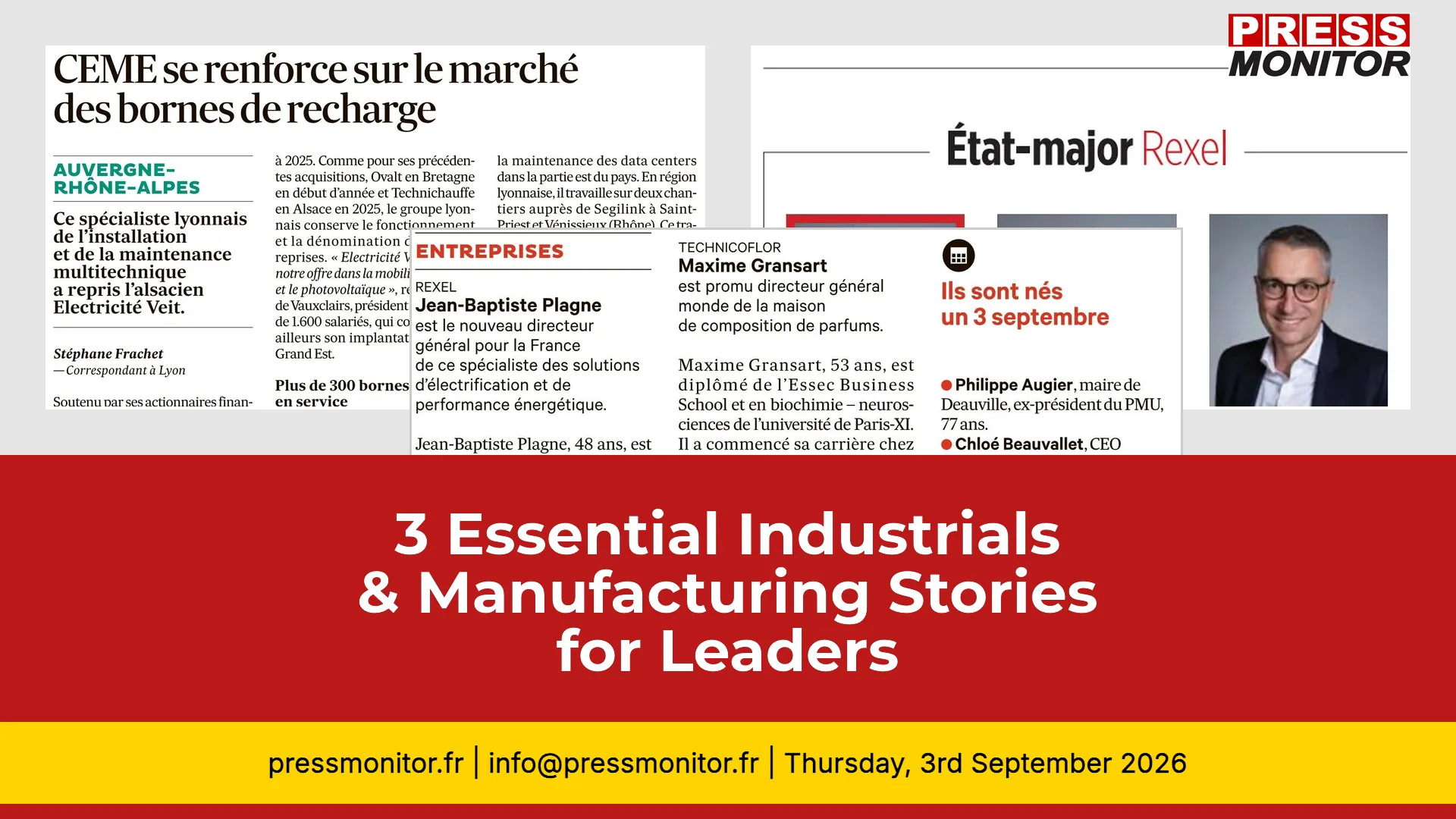 3 Essential Industrials & Manufacturing Stories for Leaders