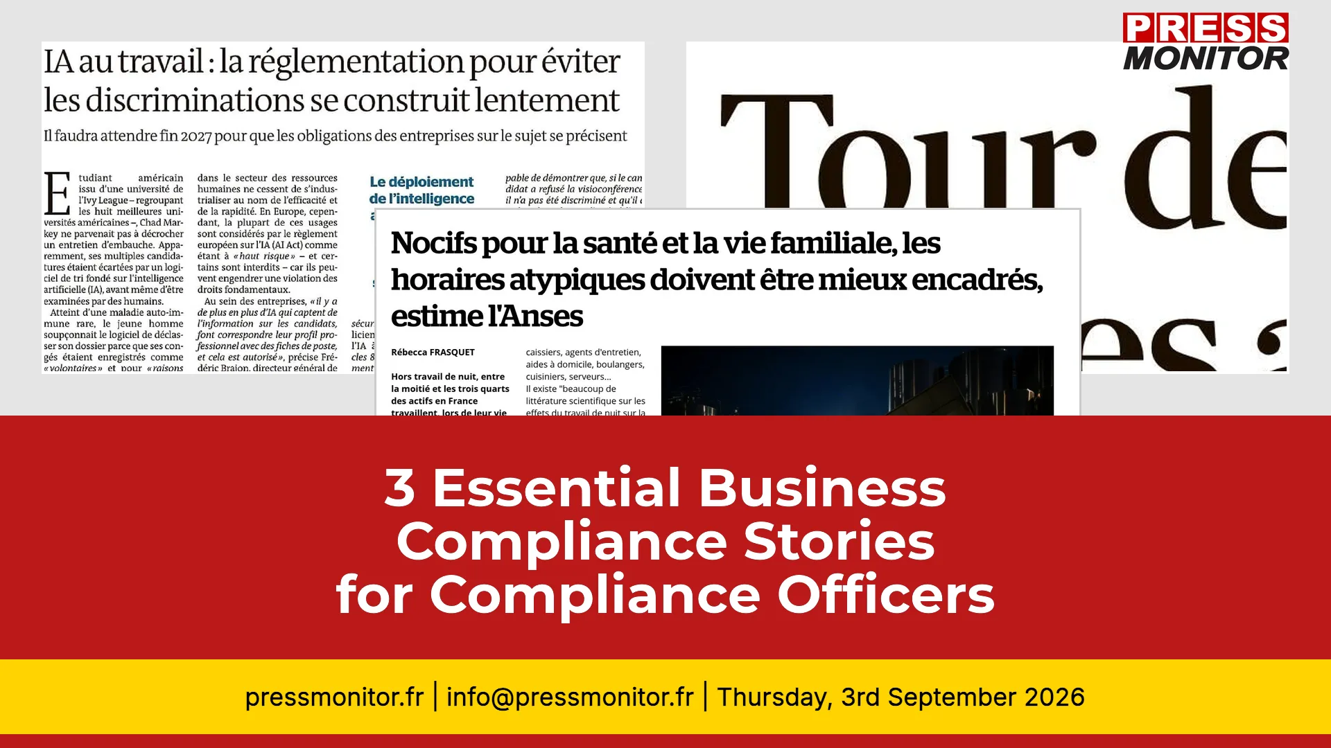 3 Essential Business Compliance Stories for Compliance Officers