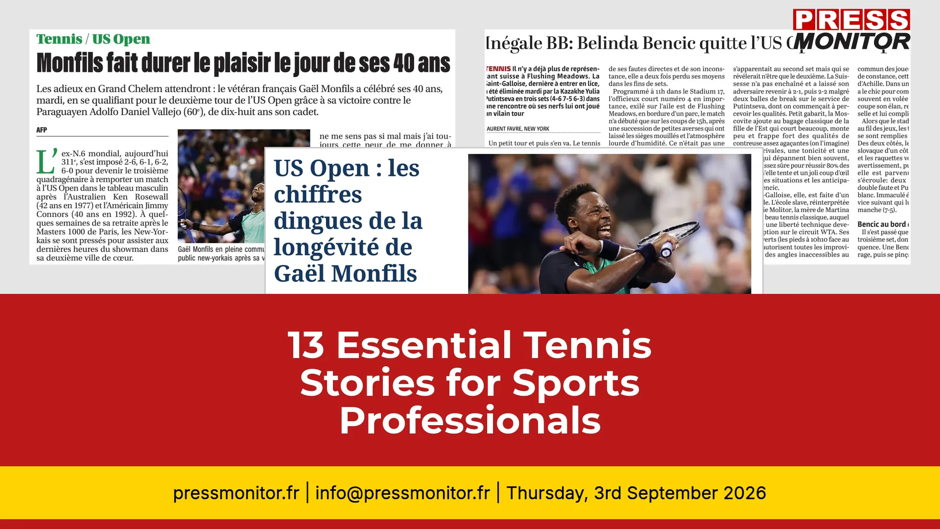 13 Essential Tennis Stories for Sports Professionals
