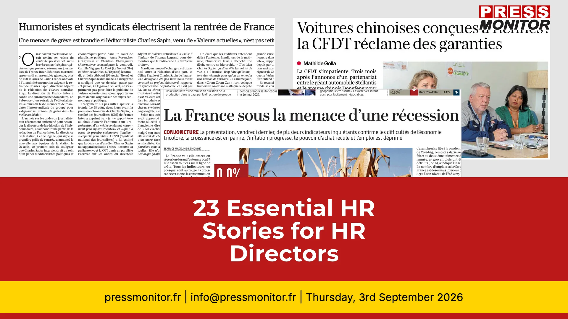 23 Essential HR Stories for HR Directors