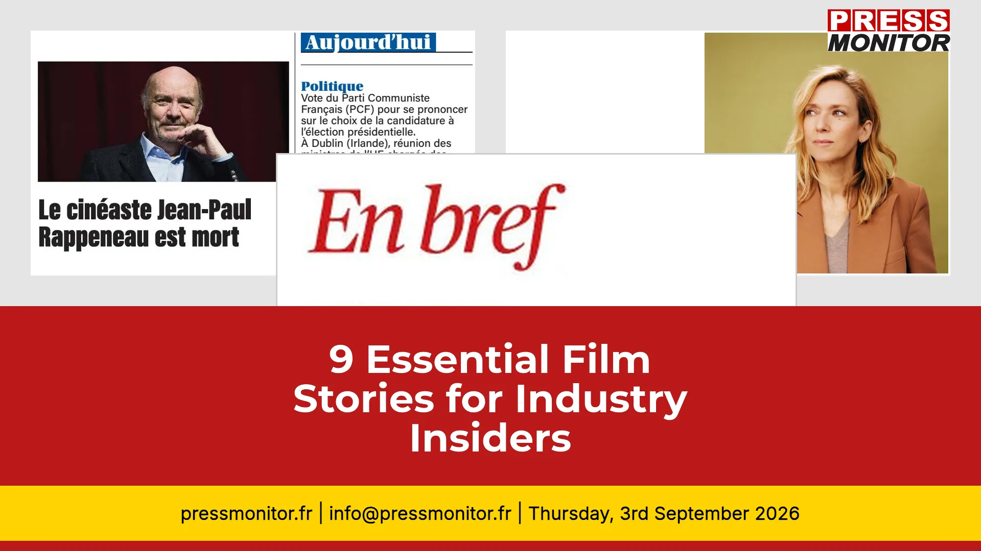 9 Essential Film Stories for Industry Insiders