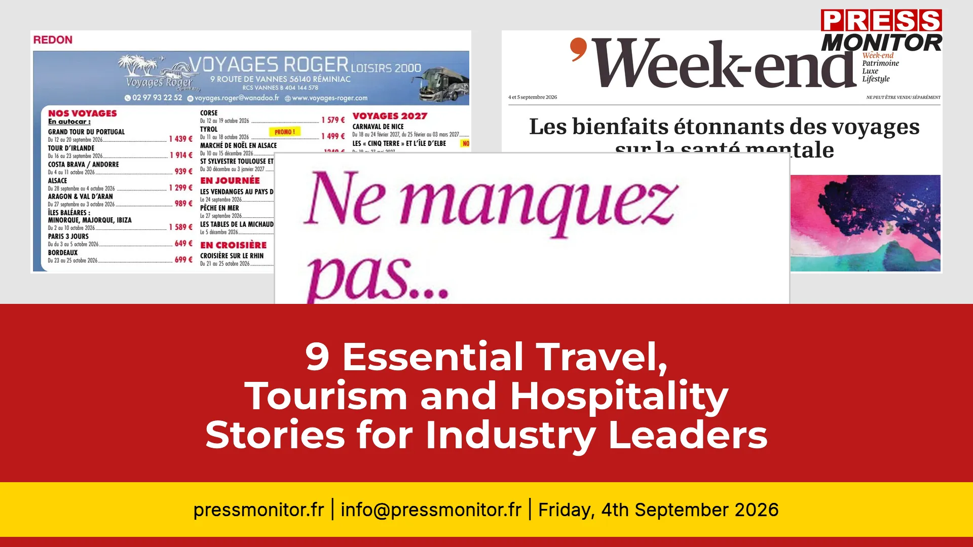 9 Essential Travel, Tourism and Hospitality Stories for Industry Leaders