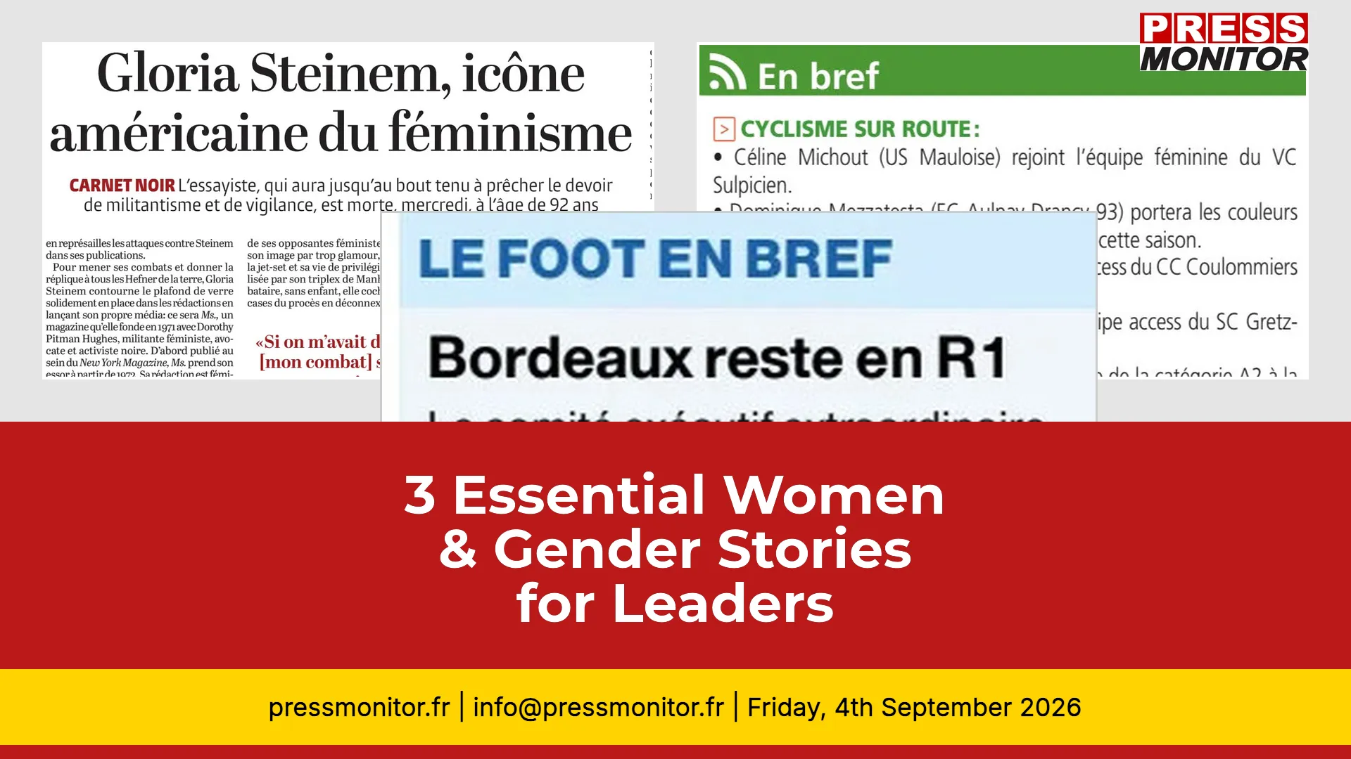3 Essential Women & Gender Stories for Leaders