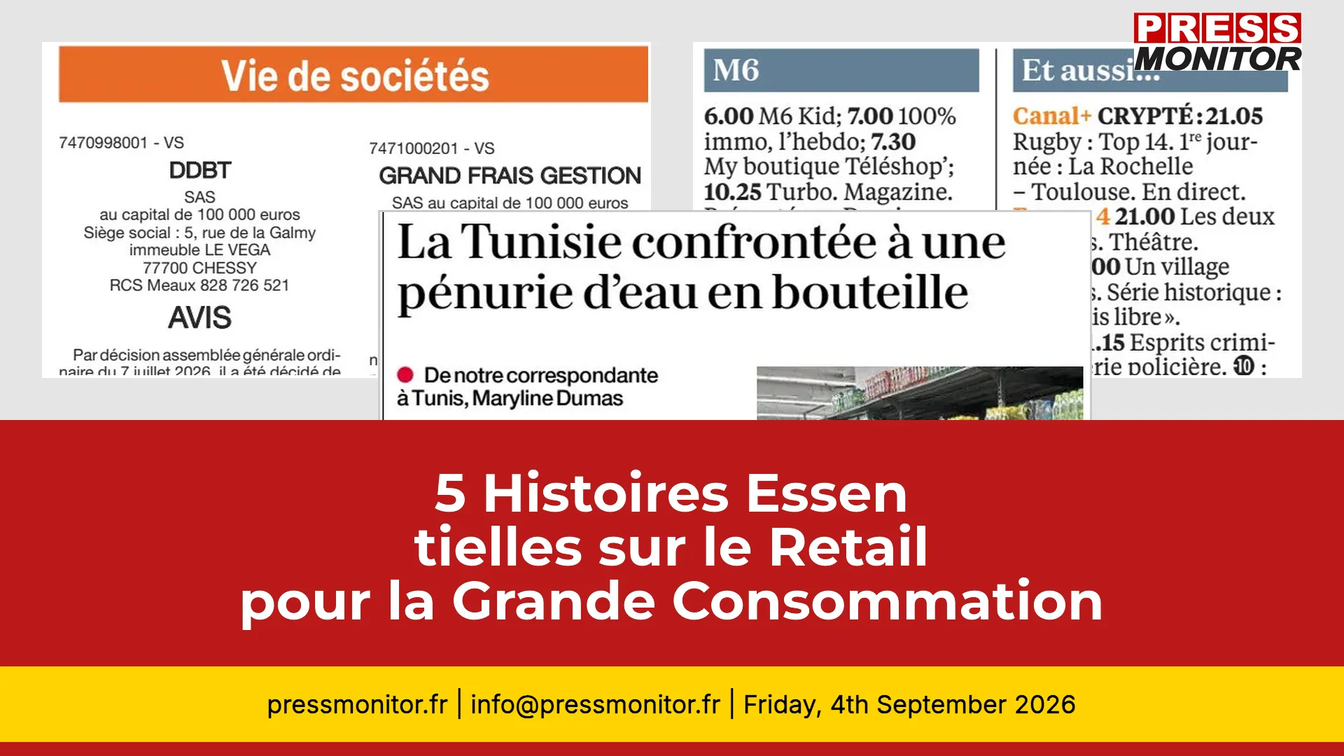 5 Histoires Retail Essentielles pour la Grande Consommation