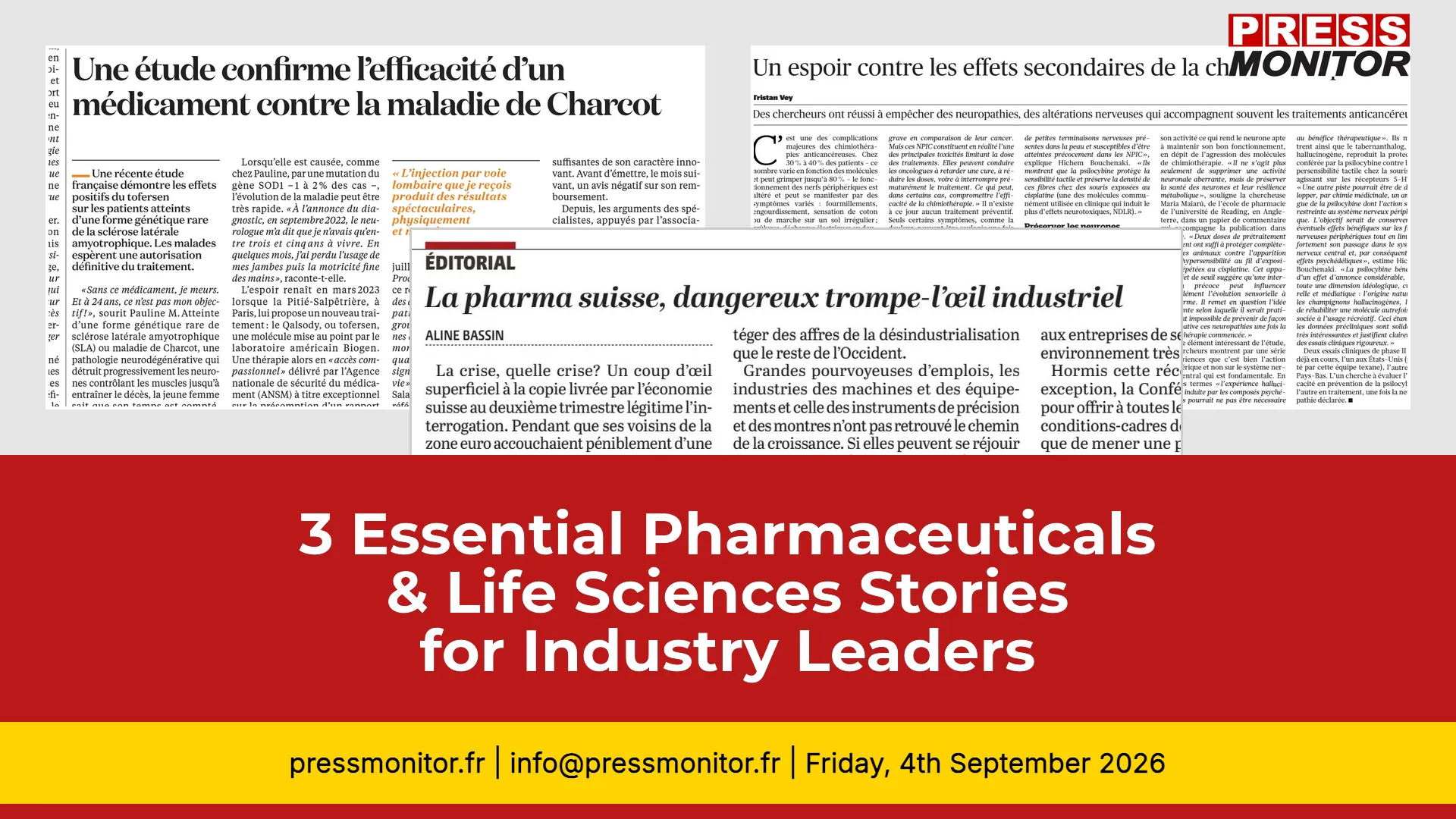3 Essential Pharmaceuticals & Life Sciences Stories for Industry Leaders