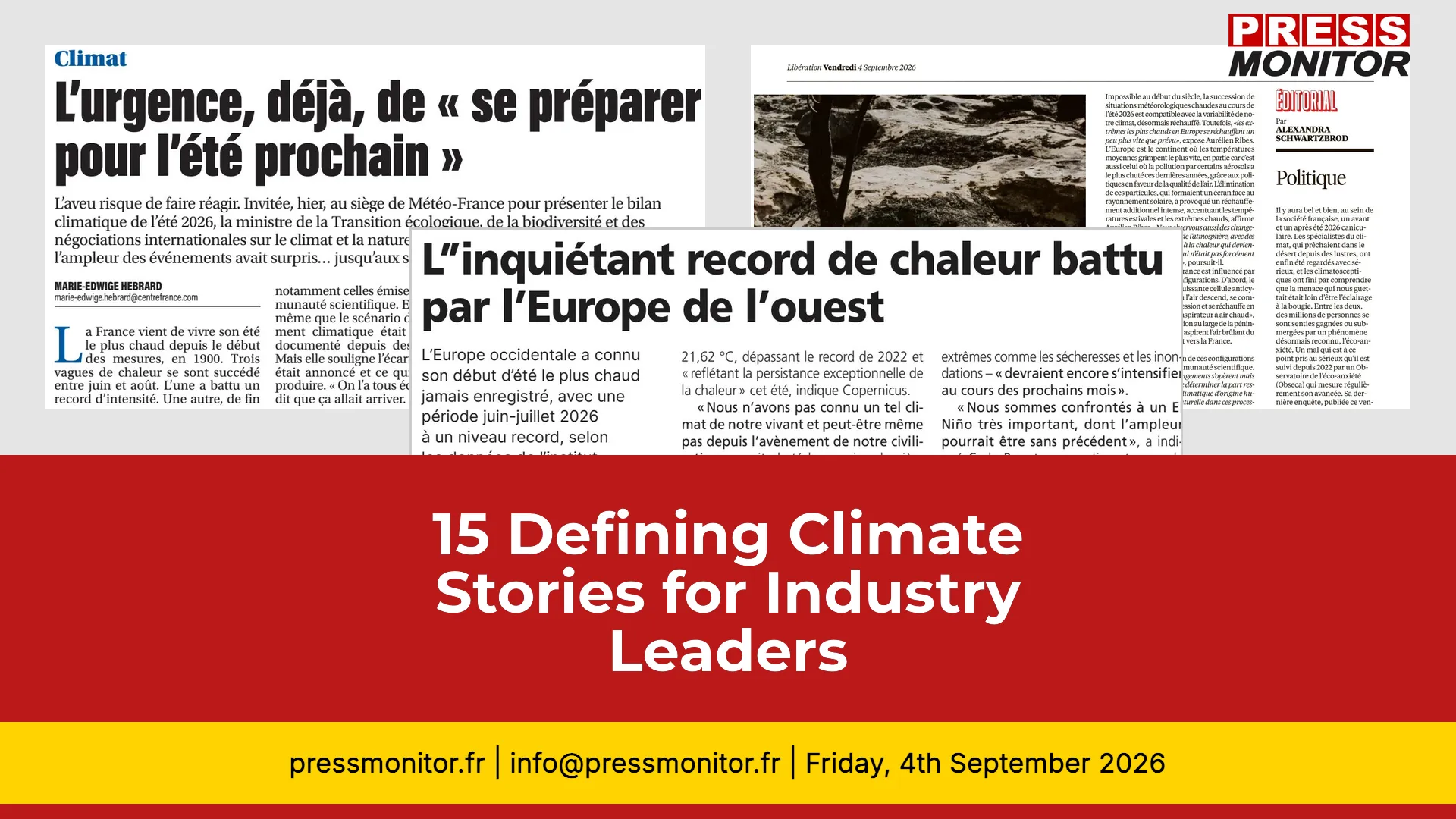 15 Defining Climate Stories for Industry Leaders