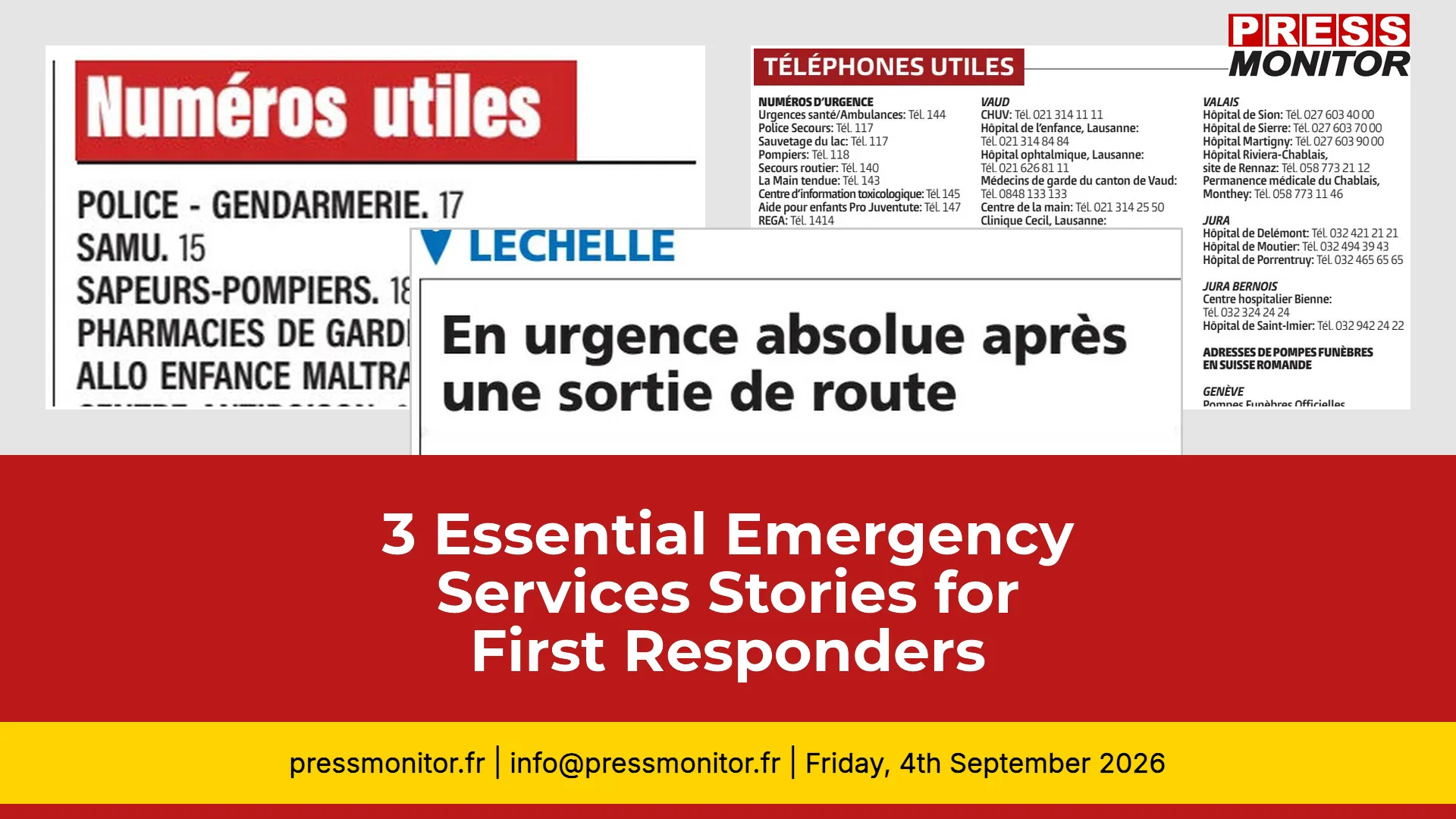 3 Essential Emergency Services Stories for First Responders