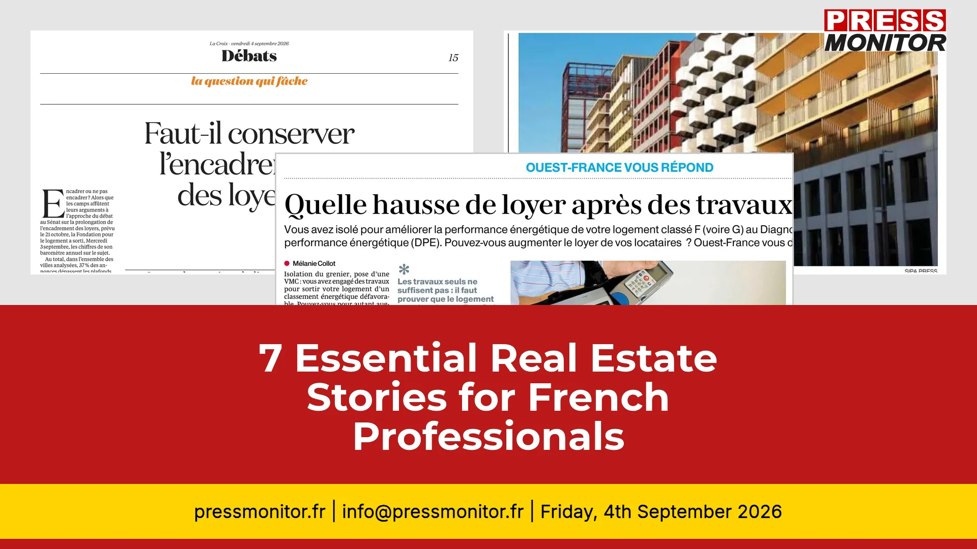 7 Essential Real Estate Stories for French Professionals