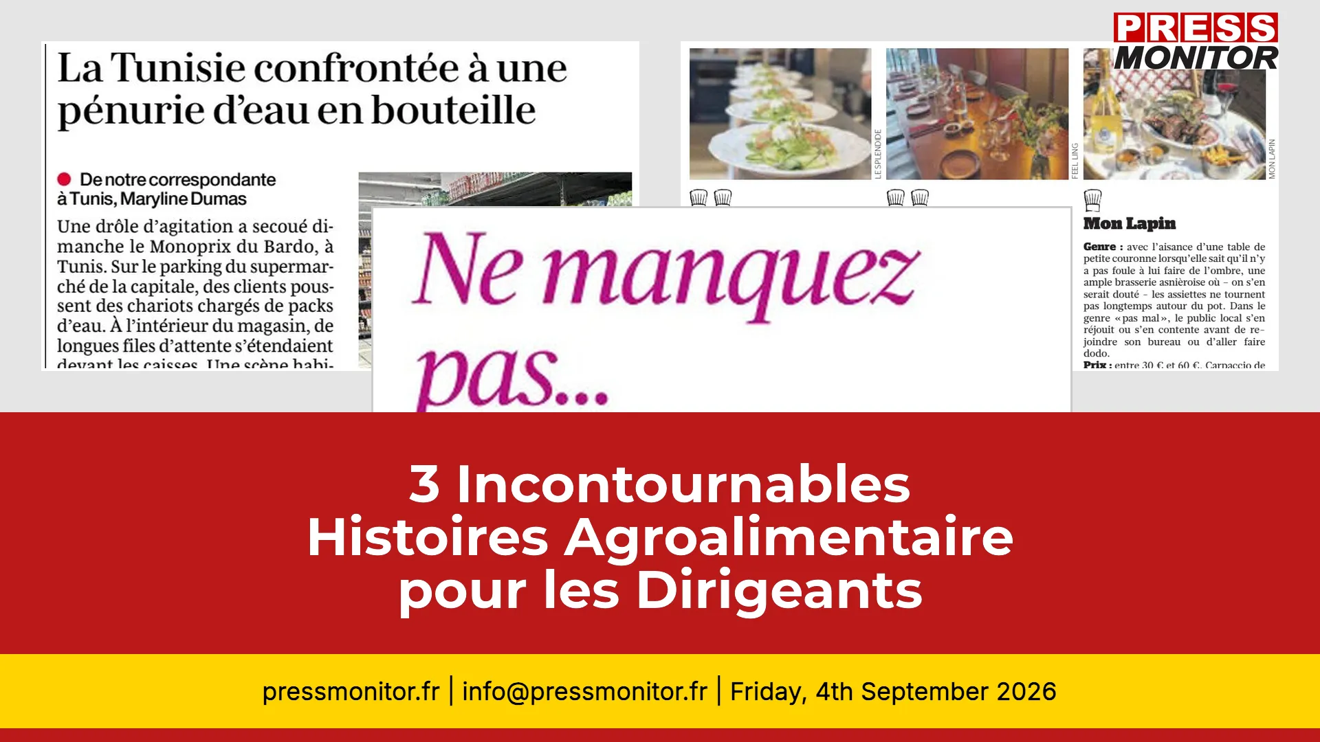 3 Incontournables Histoires Agroalimentaire pour les Dirigeants