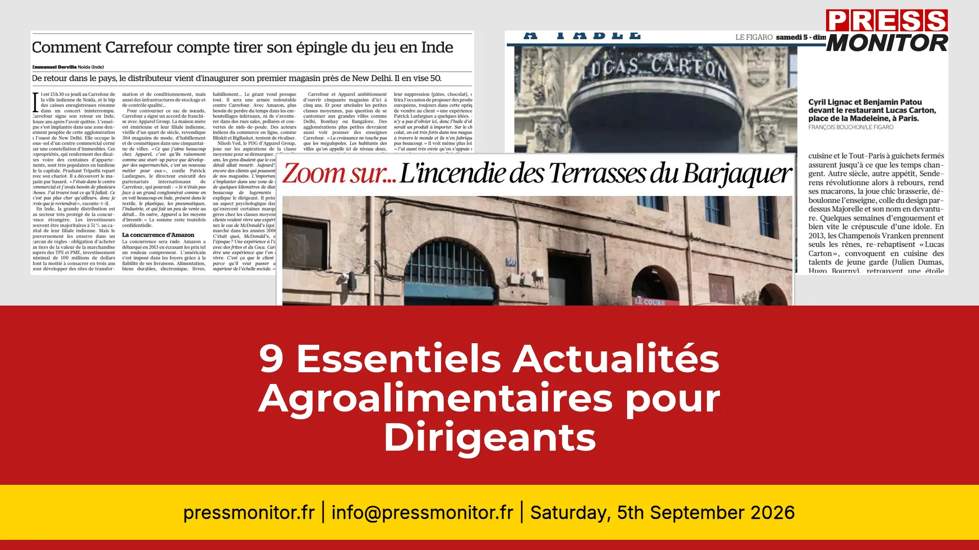 9 Essentiels Actualités Agroalimentaires pour Dirigeants