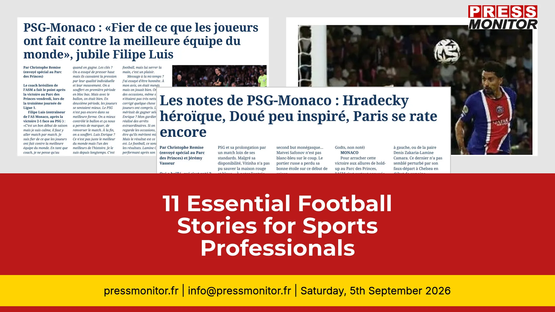 11 Essential Football Stories for Sports Professionals