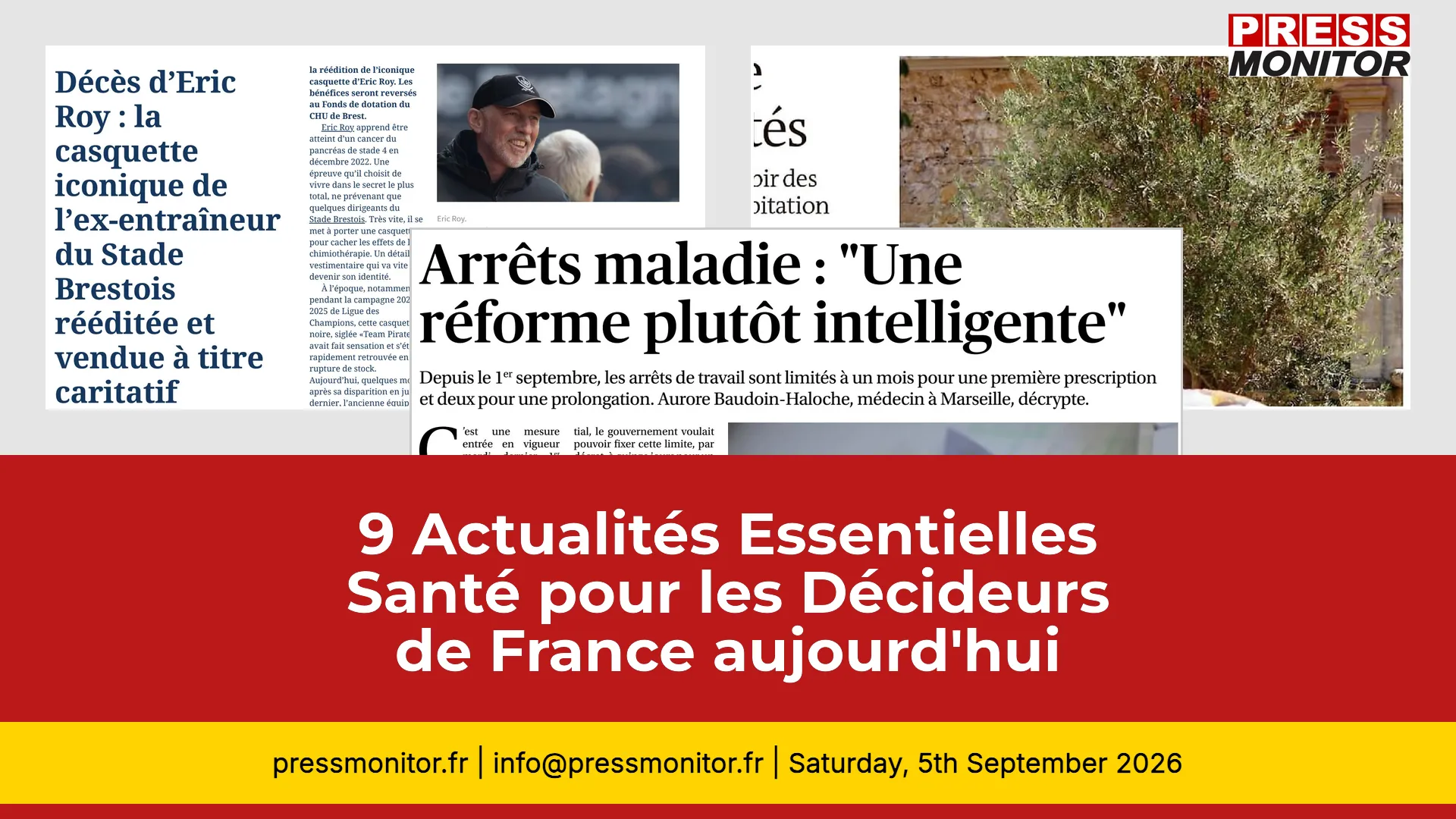 9 Actualités Essentielles Santé pour les Décideurs