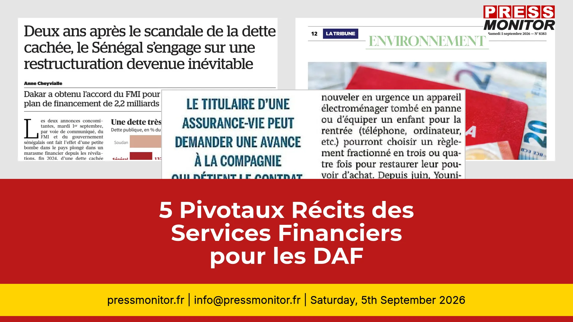 5 Pivotaux Récits des Services Financiers pour les DAF